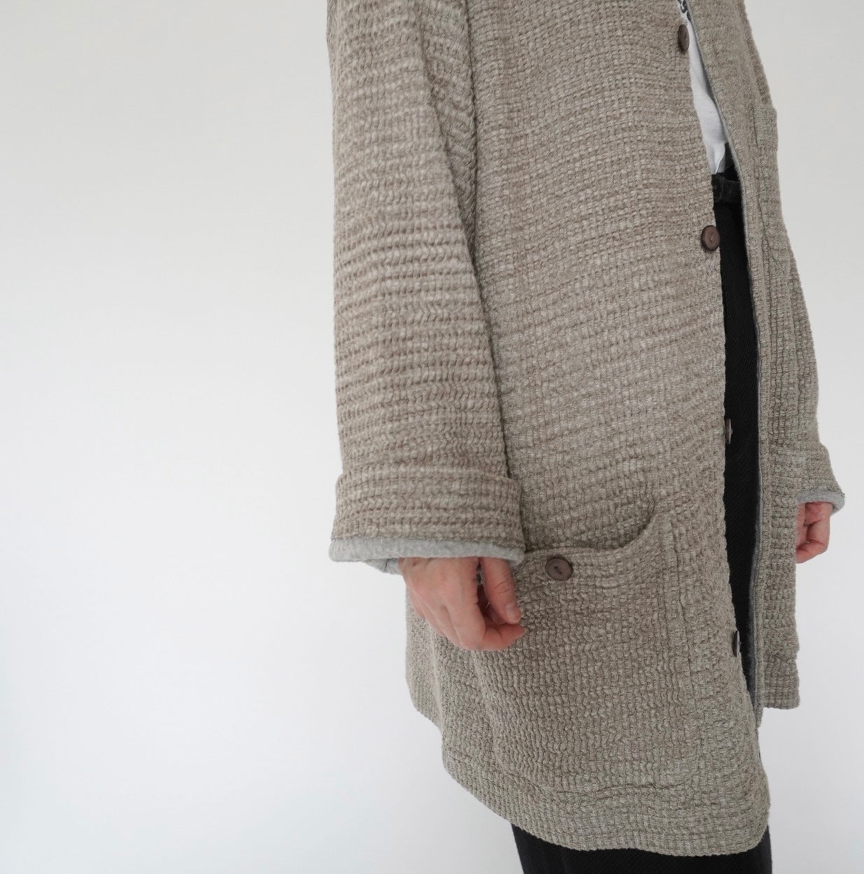 90s Cotton Long Jacket