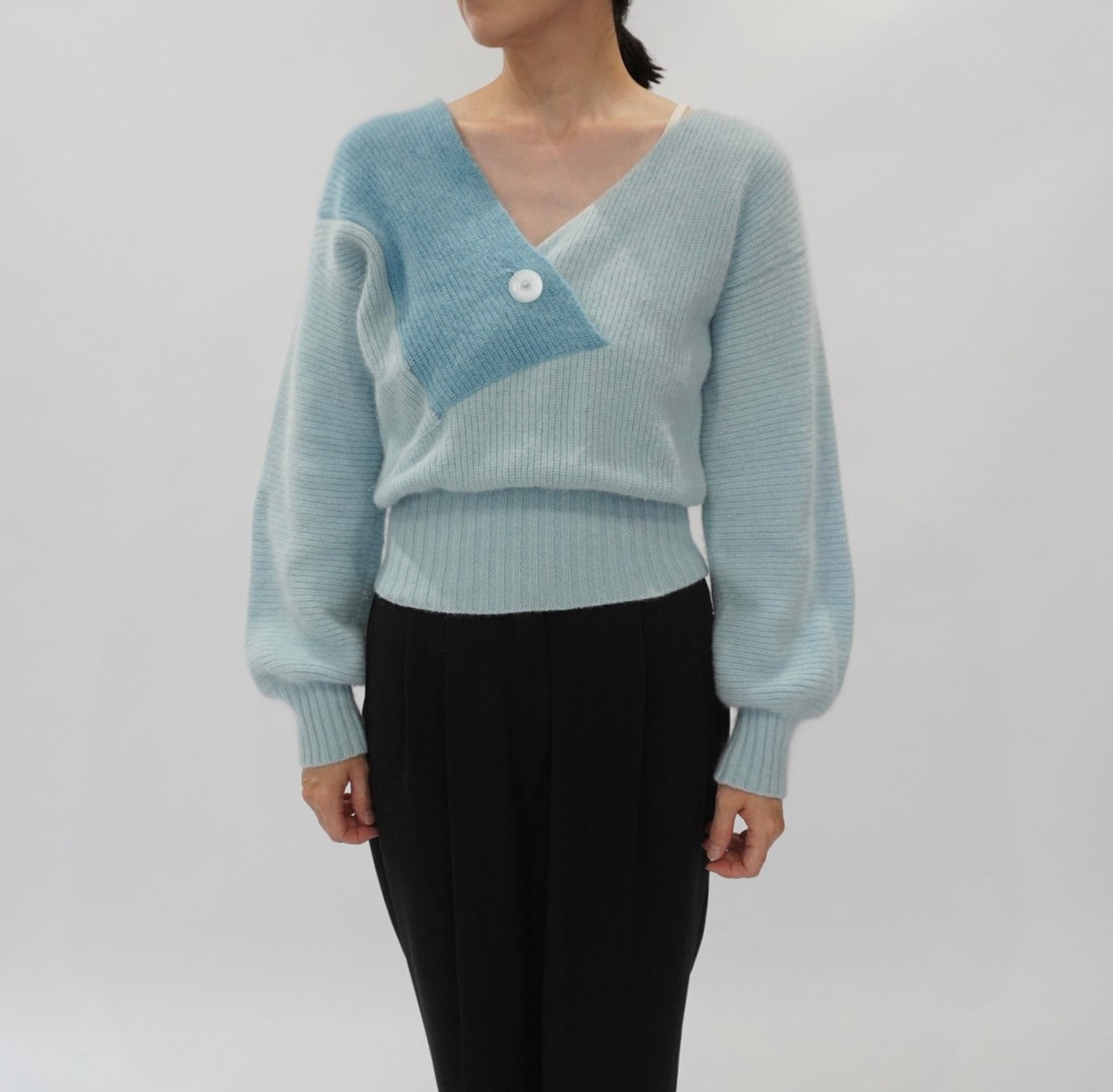 80s Angora Knit Top