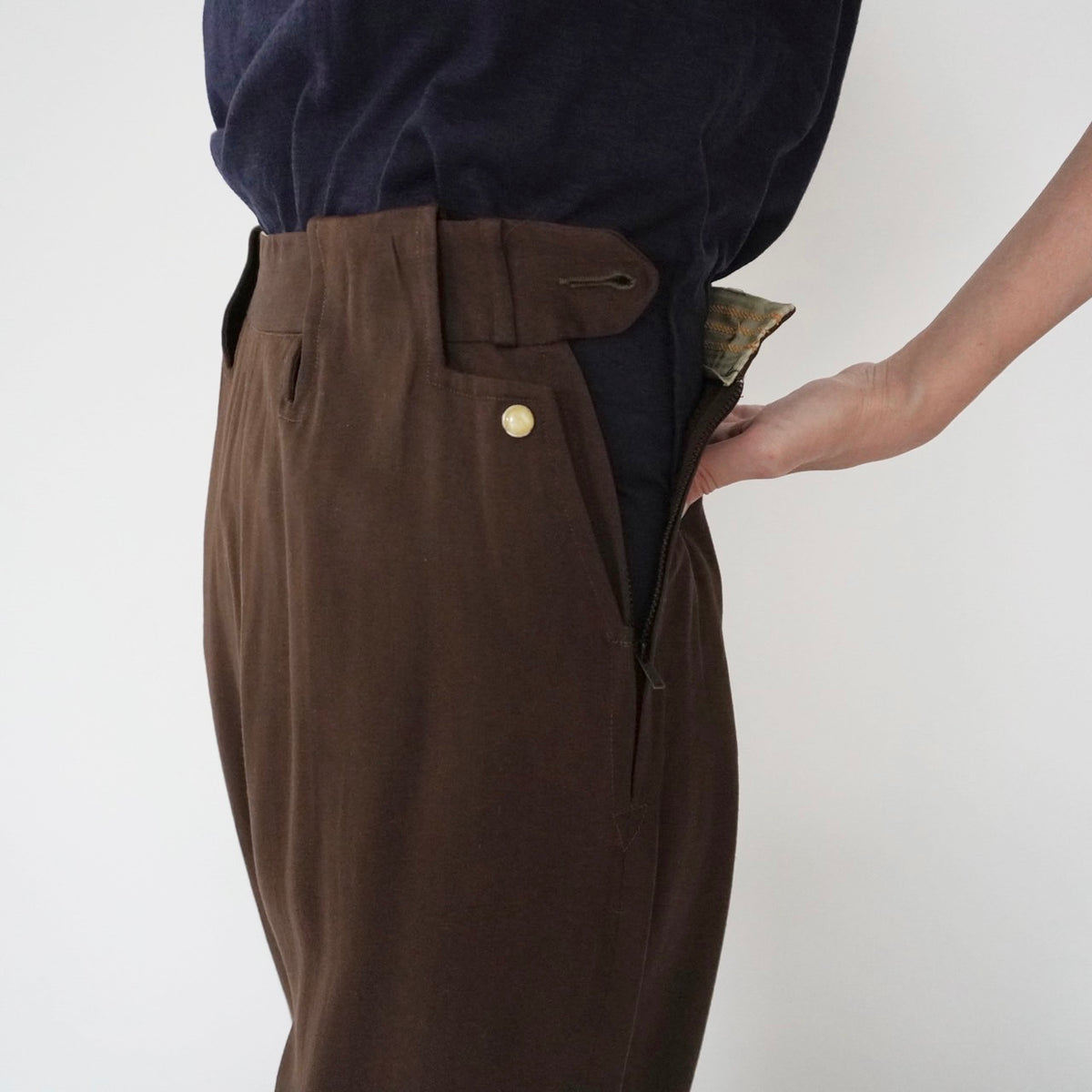 60s Western High Waist Pants