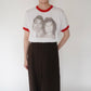 80s Photo Printed T-shirt Made in USA