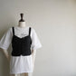 90s EURO Lace Up Top