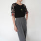 90s Lace Design Top