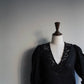 80s Black Design Knit
