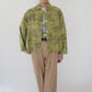 90s Pattern Shirt Jacket Made in USA