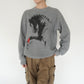 90s Printed Sweater Made in USA