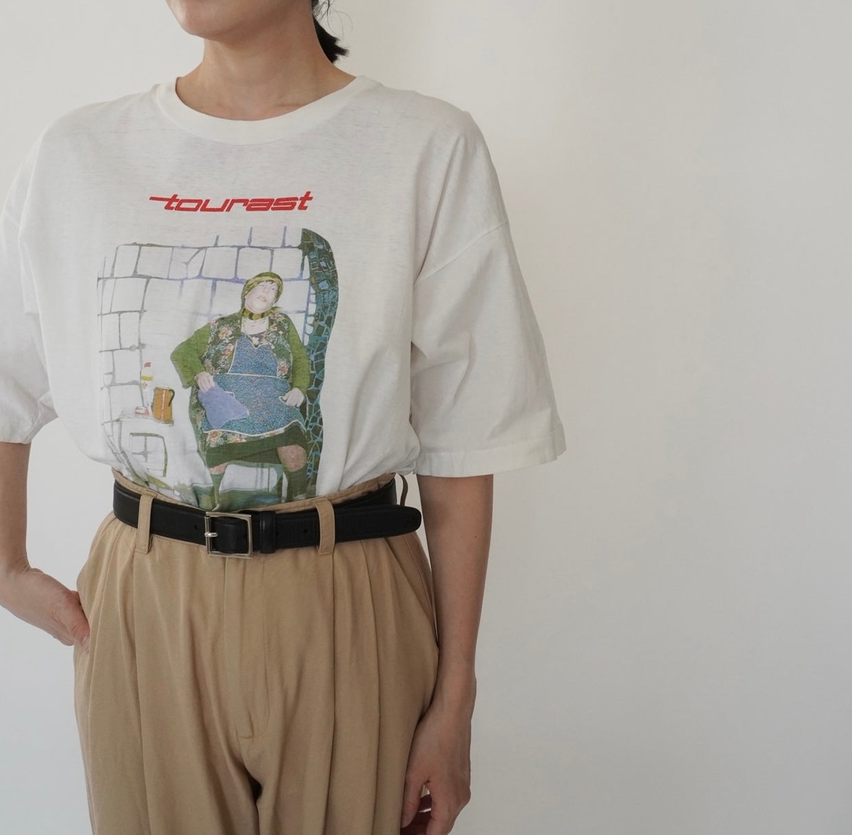 90s EURO Photo Printed T-shirt