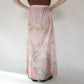 70s Printed Maxi Skirt