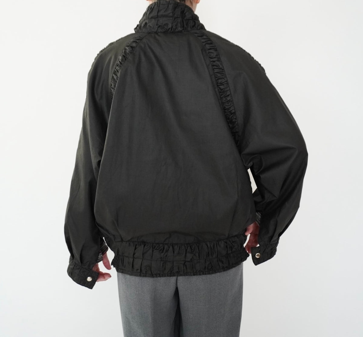 80s Design Black Jacket