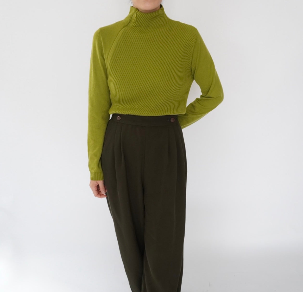 90s Design Ribbed Top