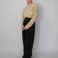 80s Silk Pattern Blouse