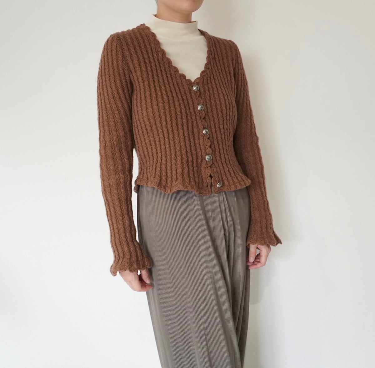 90s Design Knit Cardigan