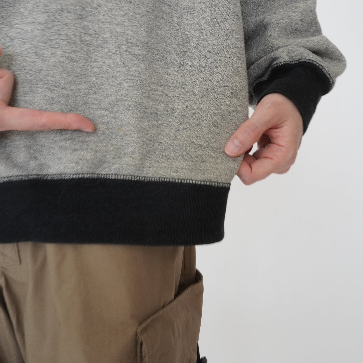 90s Two Tone Sweater