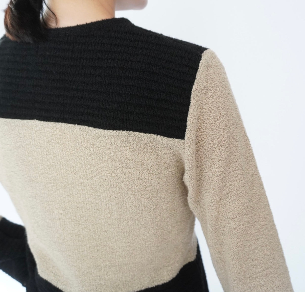 90s Two Tone Design Top