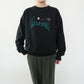 90s Embroidery Sweater Made in USA
