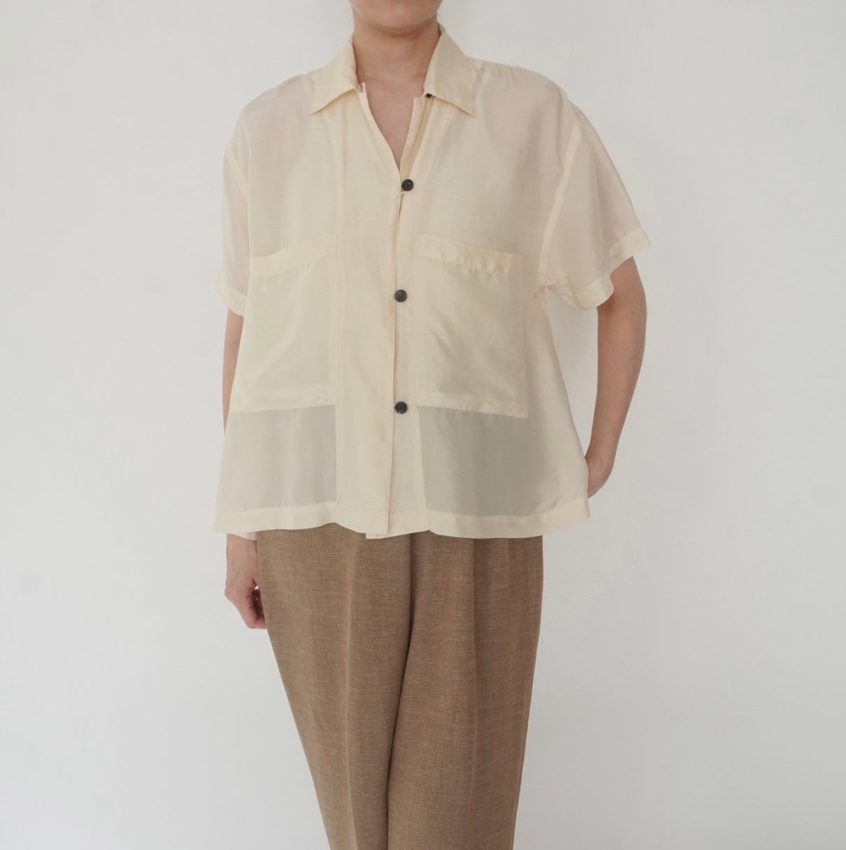 90s Ivory Shirt