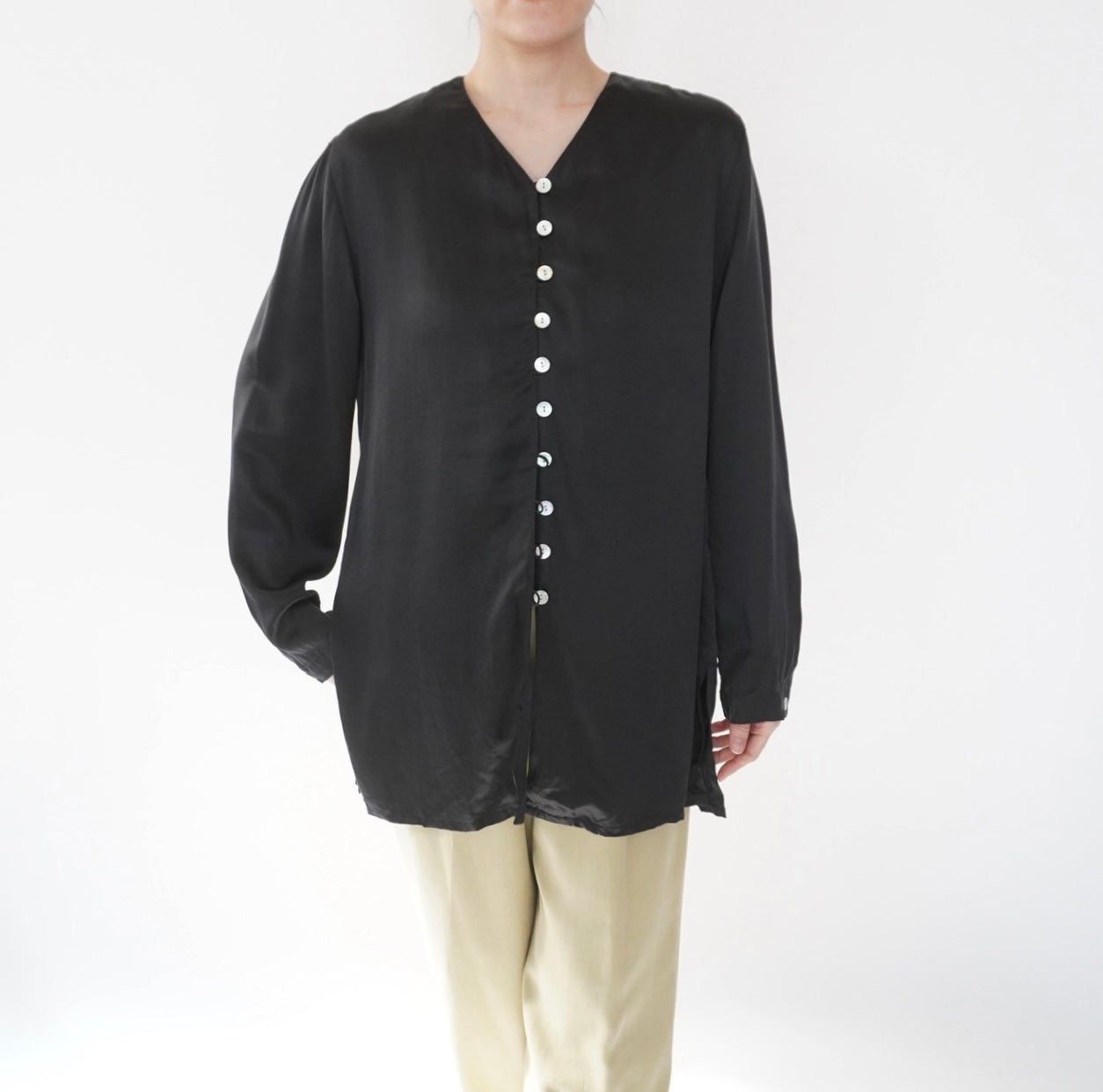 90s Silk Blouse