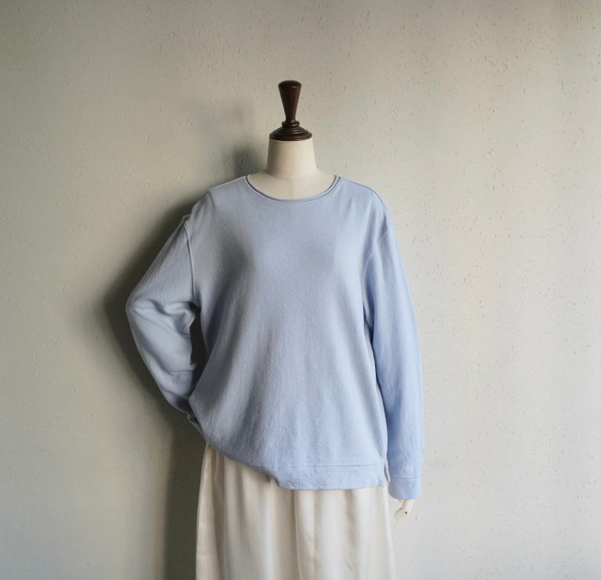 90s Light Blue Top