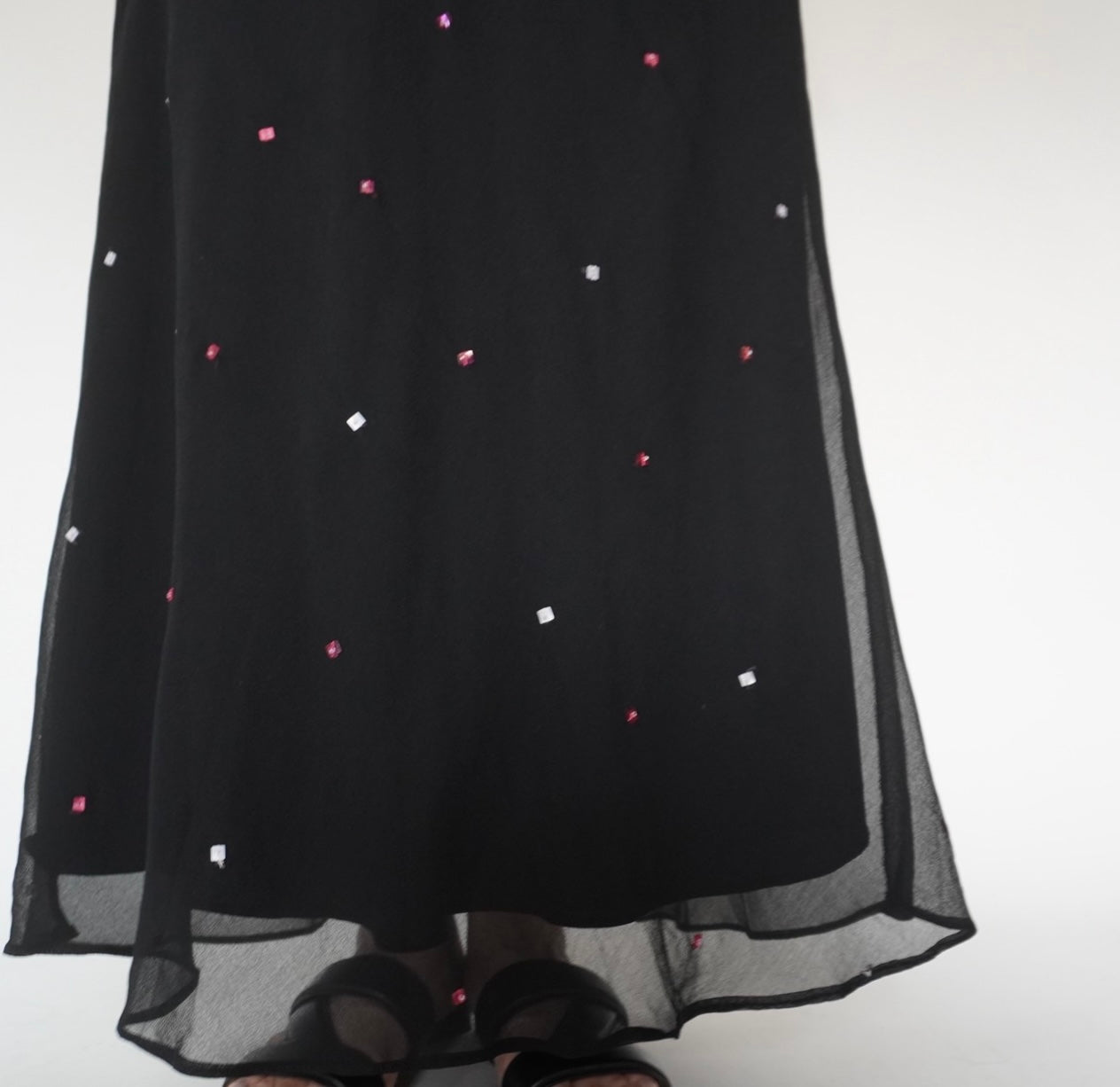 90s Beads Design Skirt
