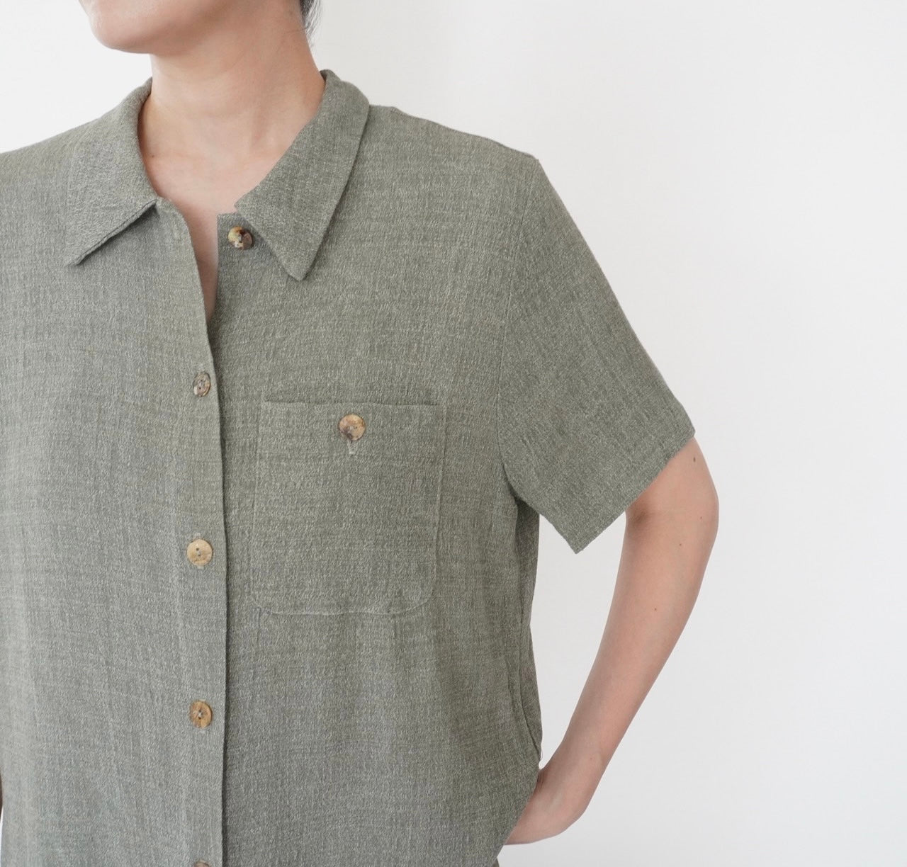 90s Rayon Shirt Made in USA