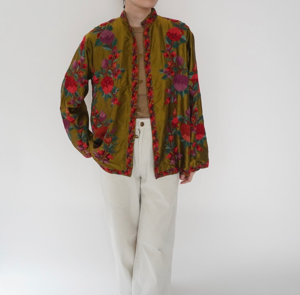 80s Embroidery Jacket