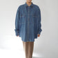 80s "BANANA REPUBLIC ”Safari & Travel" Denim Shirt