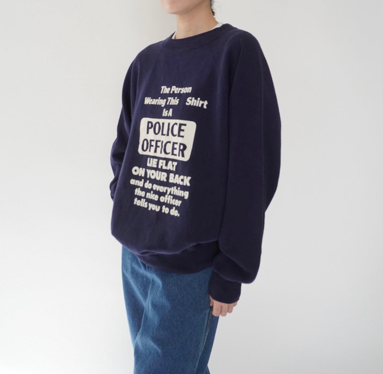 90s Printed Sweater Made in USA