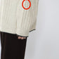90s Zip Design Knit Made in Italy