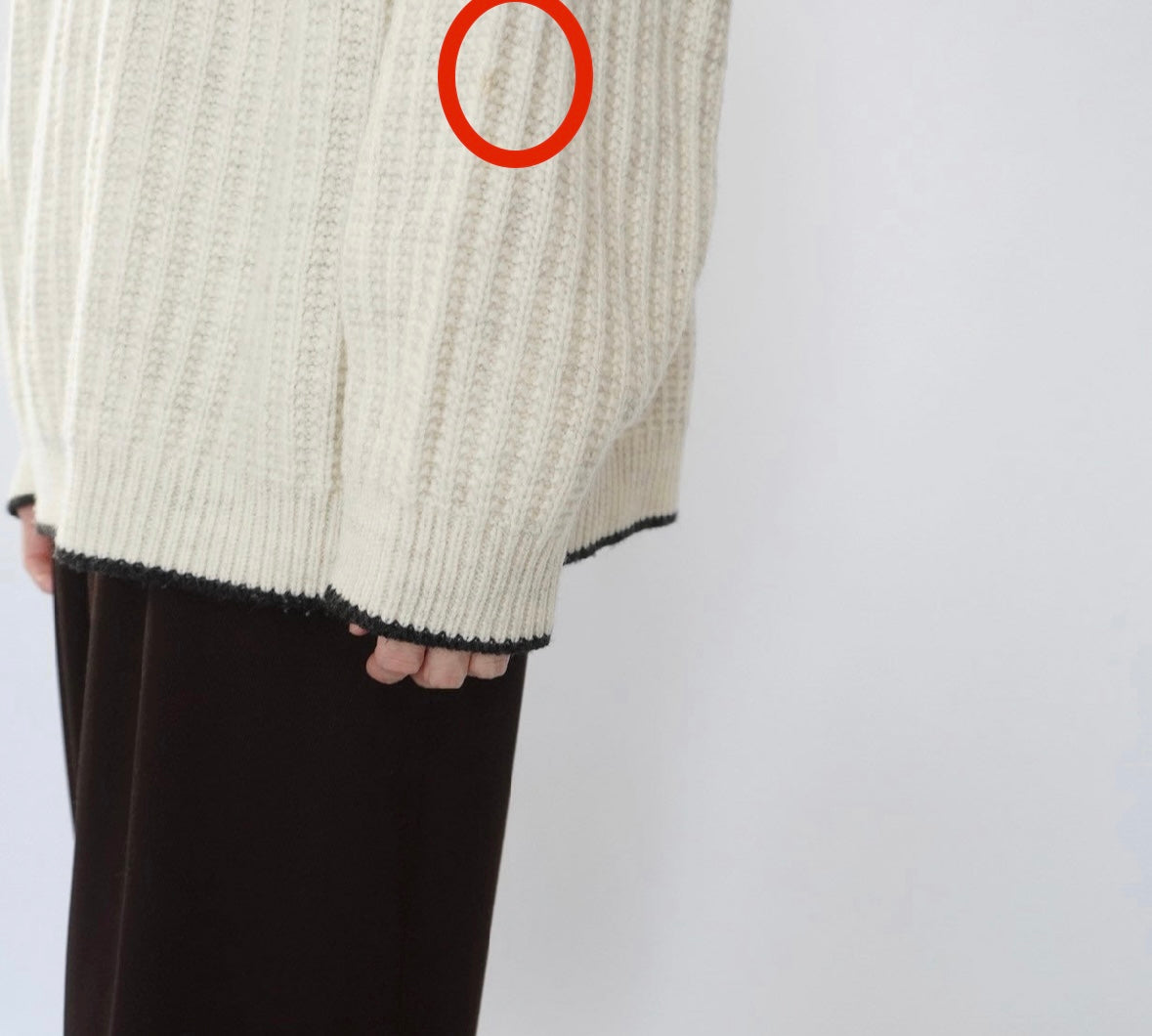 90s Zip Design Knit Made in Italy