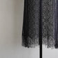 90s Fringe Lace Dress