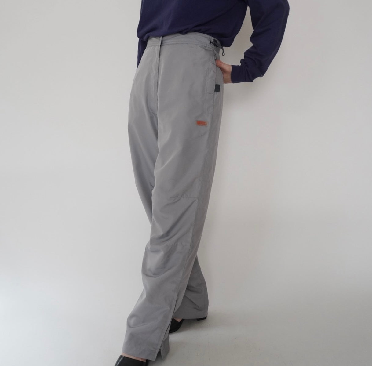 90s EURO High Waist Design Pants