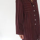 90s Striped Long shirt