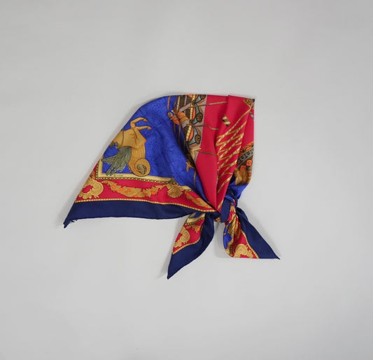 ”Hermes” Silk Scarf Made in France