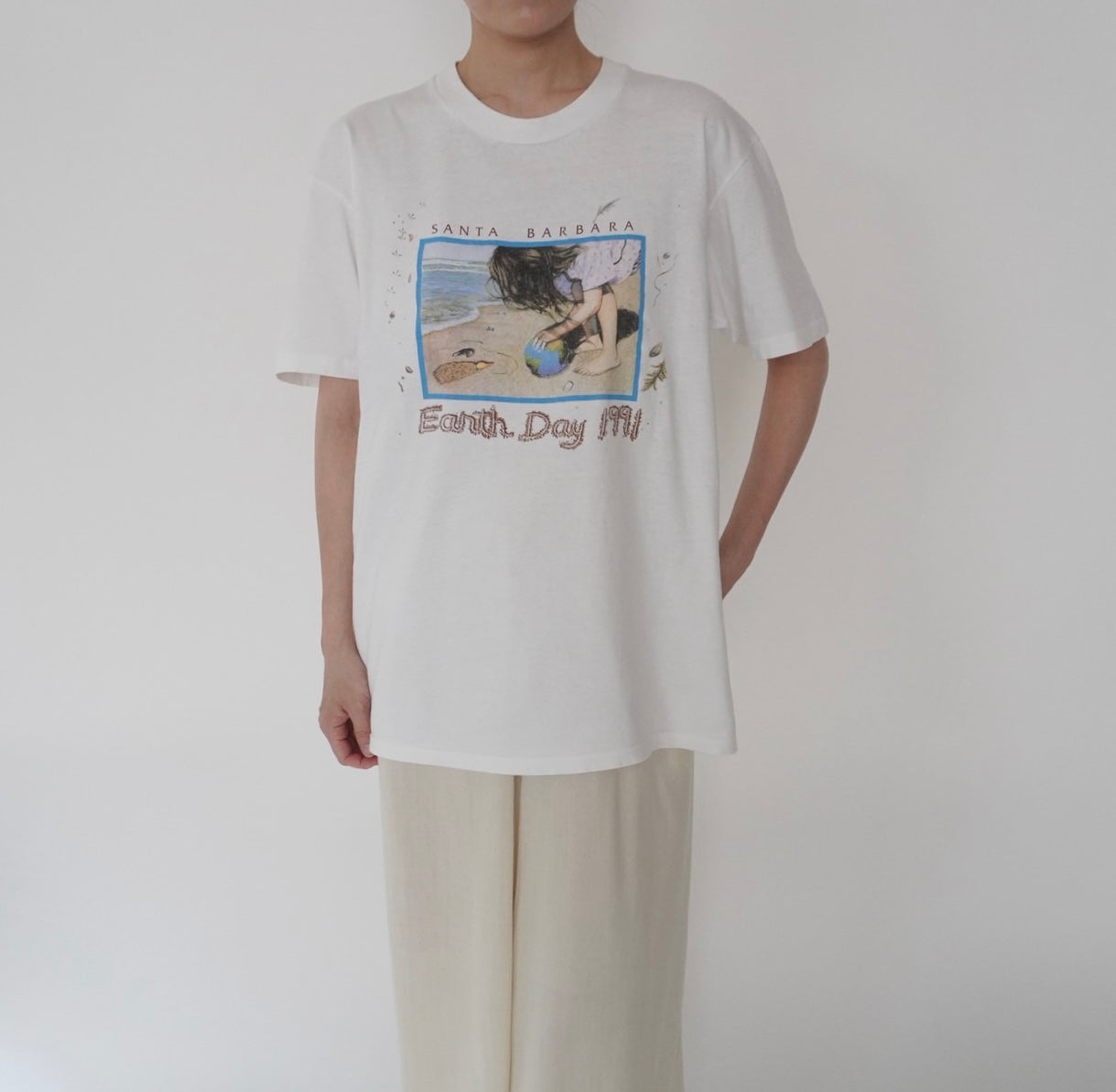 90s Printed T-shirt Made in USA