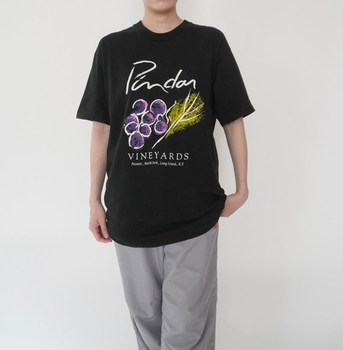 90s "Pindar Vineyards" Printed T-shirt Made in USA