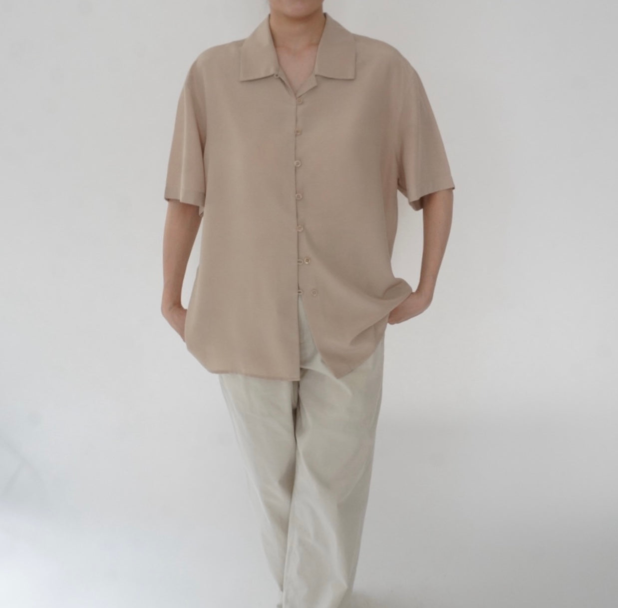 90s Button Design Shirt