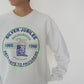 90s Printed Sweater Made in USA