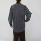 90s Two Tone Cotton Shirt