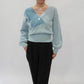 80s Angora Knit Top