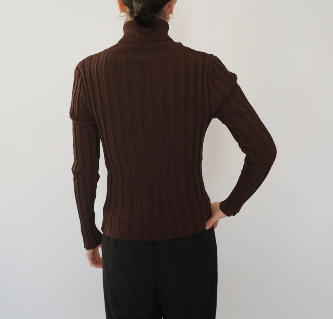 90s Wavy Ribbed Top