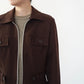 90s Brown Light Jacket Made in USA