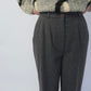 90s Gray Wool Pants
