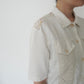 80s EURO Crochet Design Shirt