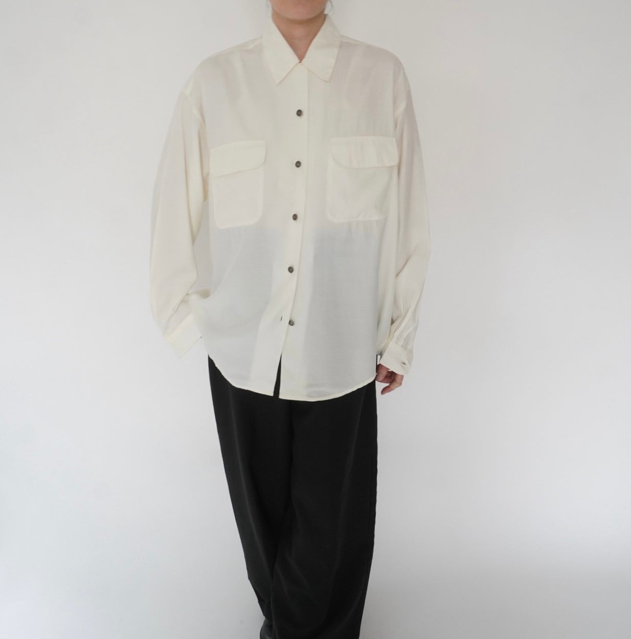 90s Ivory Shirt