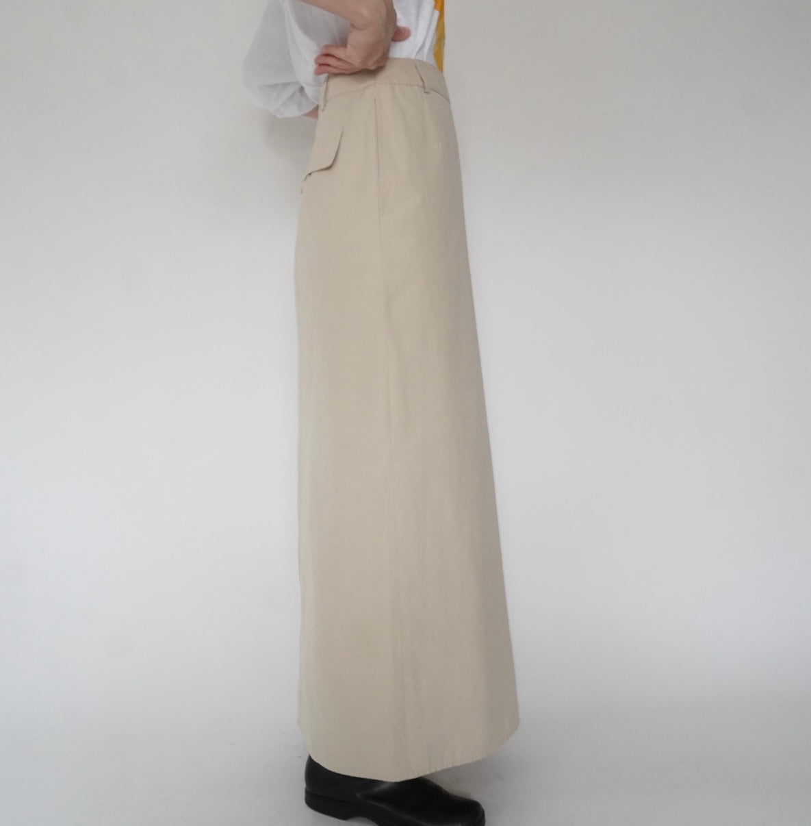 90s EURO Slit Skirt