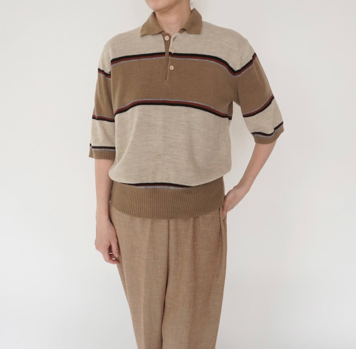 80s Striped Top