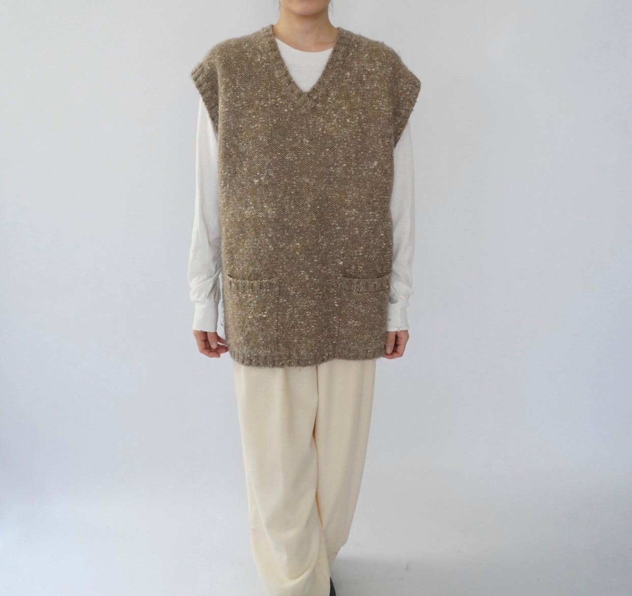 80s Mohair Knit Vest