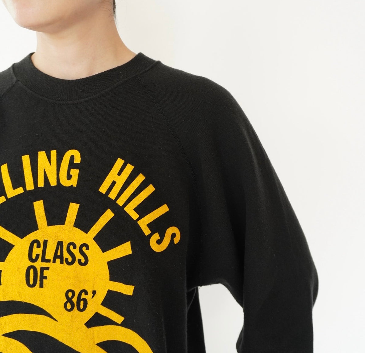 80s Printed Sweater Made in USA