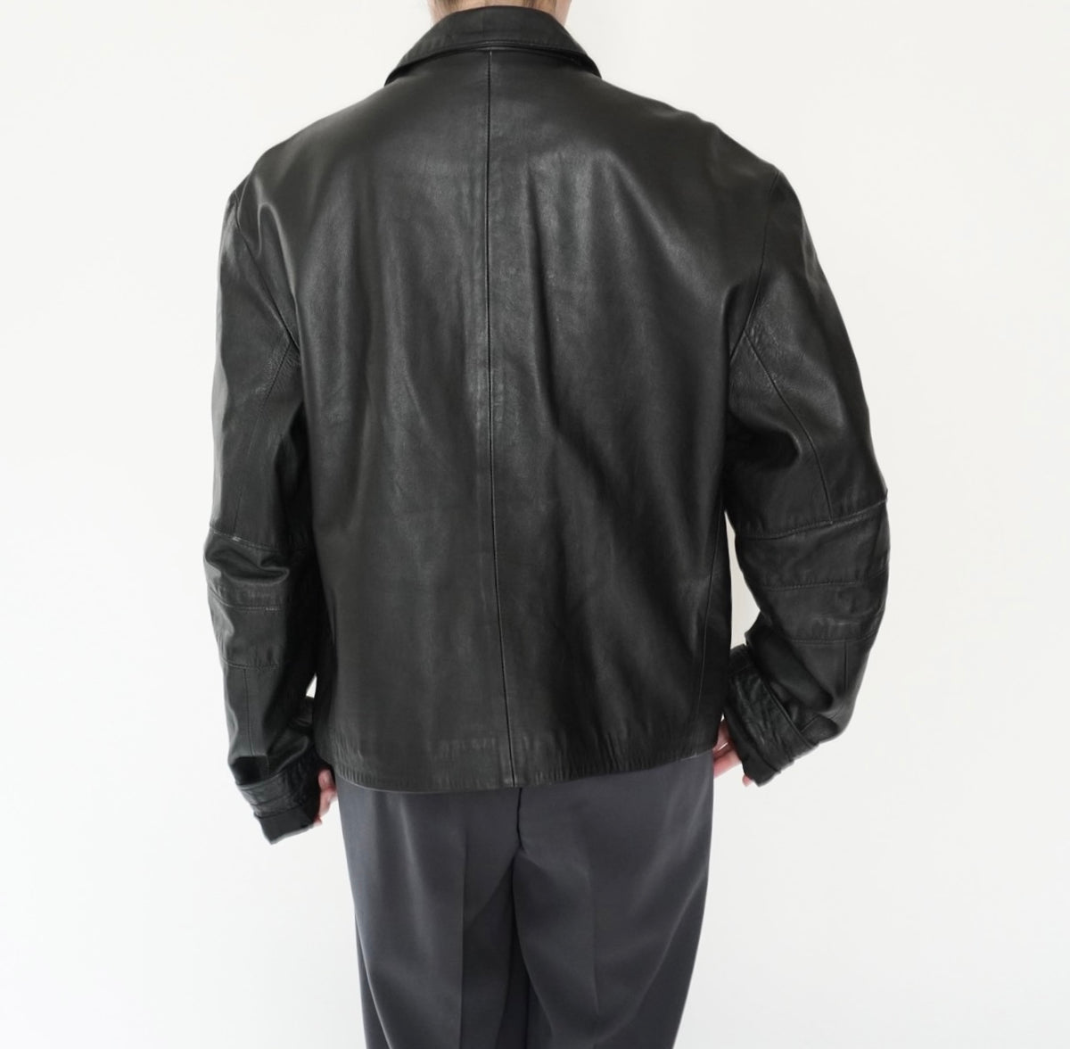 90s Leather Jacket Made in Italy