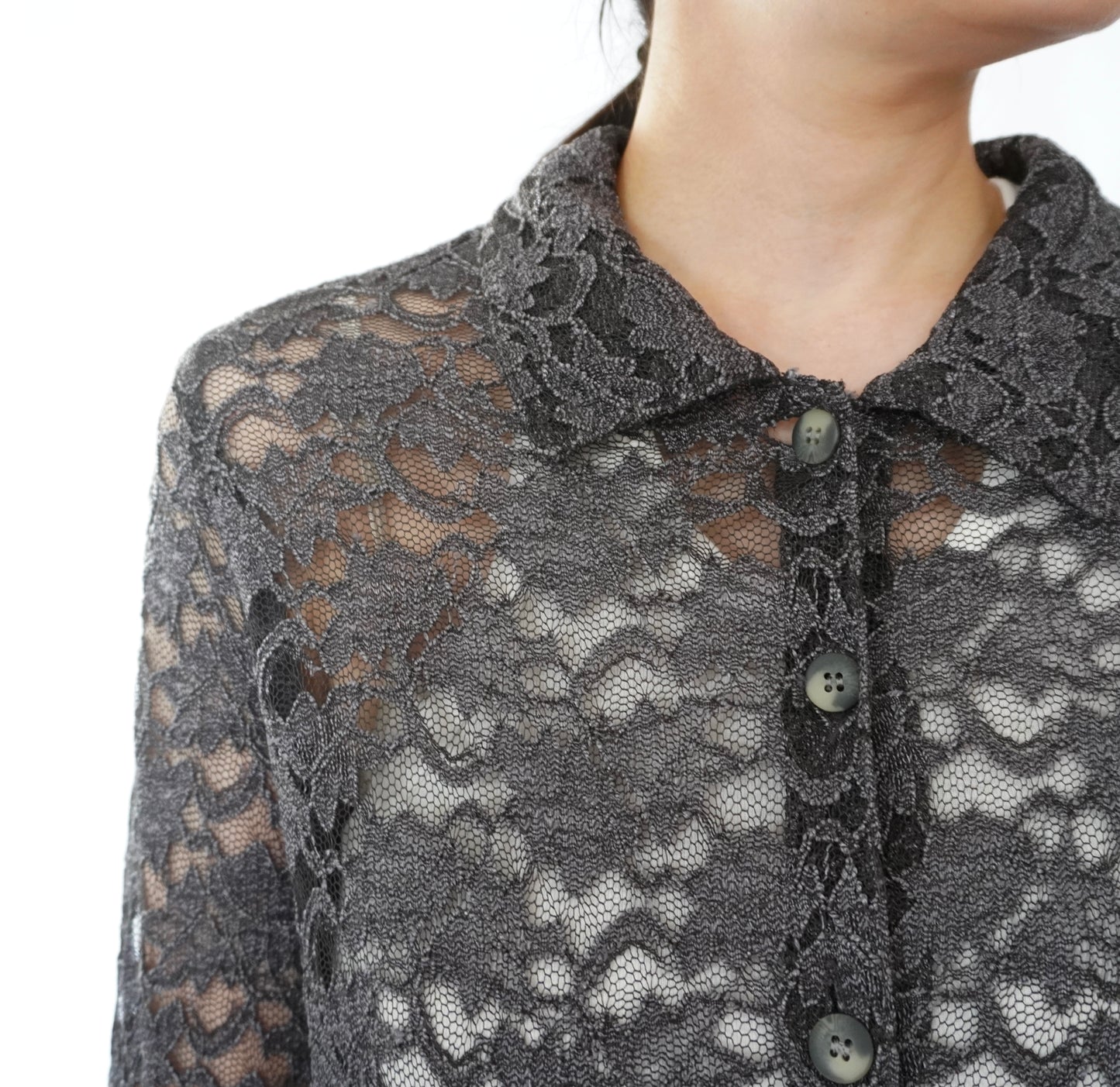 90s EURO Lace Shirt