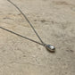 ”Tiffany & Co.” Silver Teardrop Necklace